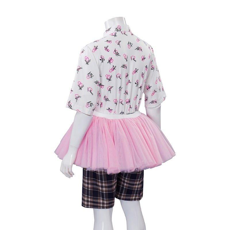 Ace Ventura Cosplay Costume - Pink Tutu Skirt Outfit for Adults | Halloween & Theme Parties - Coscosmos