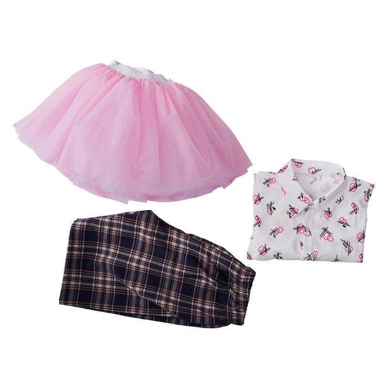 Ace Ventura Cosplay Costume - Pink Tutu Skirt Outfit for Adults | Halloween & Theme Parties - Coscosmos