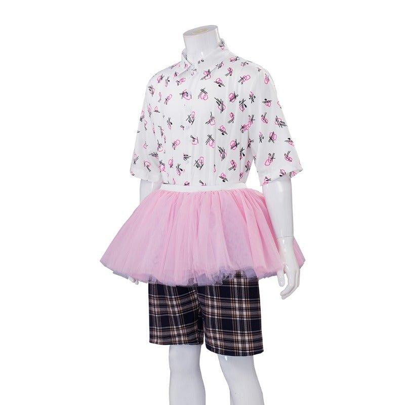 Ace Ventura Cosplay Costume - Pink Tutu Skirt Outfit for Adults | Halloween & Theme Parties - Coscosmos