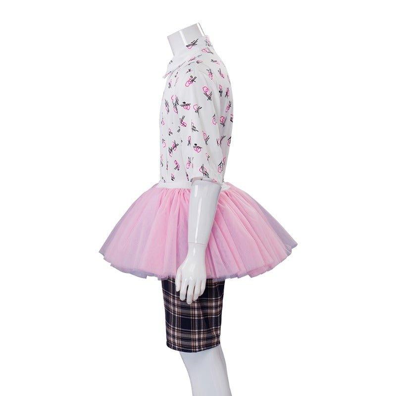 Ace Ventura Cosplay Costume - Pink Tutu Skirt Outfit for Adults | Halloween & Theme Parties - Coscosmos