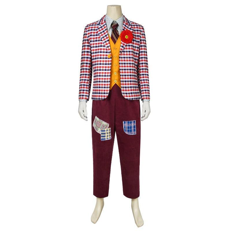 Arthur Fleck Joker Cosplay Costume Joaquin Phoenix Halloween Suit