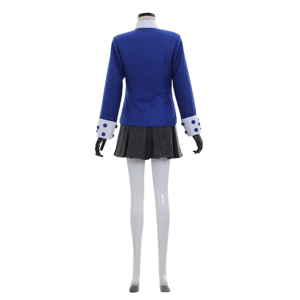 Adult Women’s Blue Suit Coat Dress Carnival Costume for Halloween and Theme Parties - Coscosmos