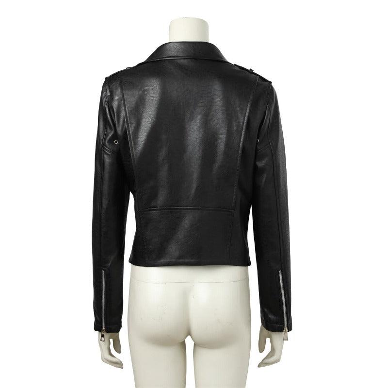 Jessica Jones Cosplay Jacket - Black Leather Custom Costume for Halloween & TV Series Fans