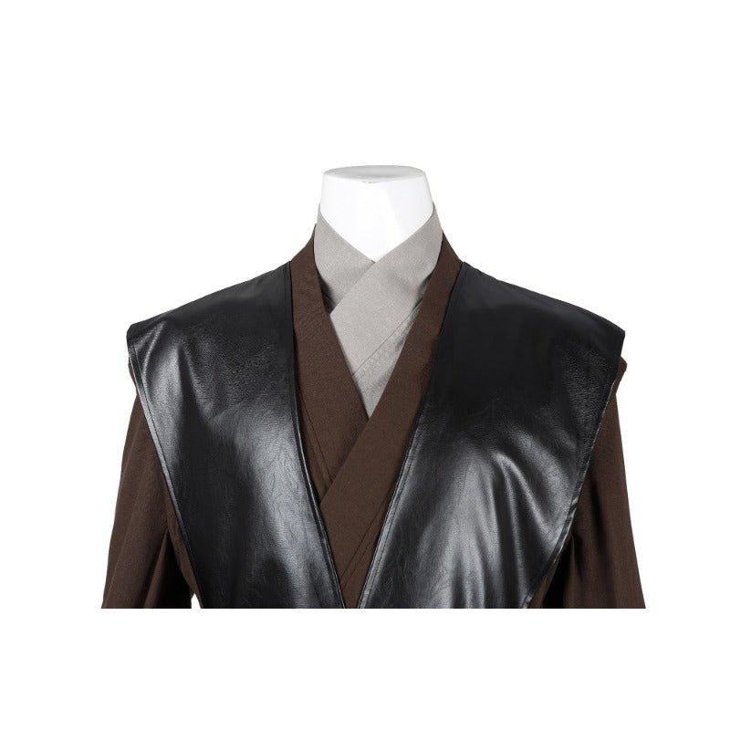 Anakin Skywalker Cosplay Costume - Darth Vader Jedi Knight Cape Halloween Outfit Custom Made - Coscosmos