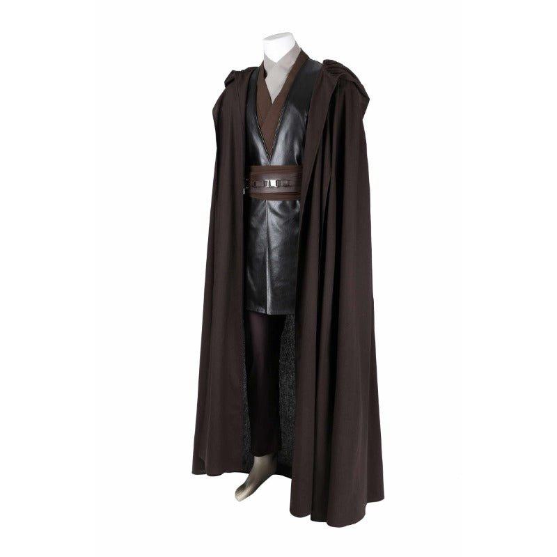 Anakin Skywalker Cosplay Costume - Darth Vader Jedi Knight Cape Halloween Outfit Custom Made - Coscosmos