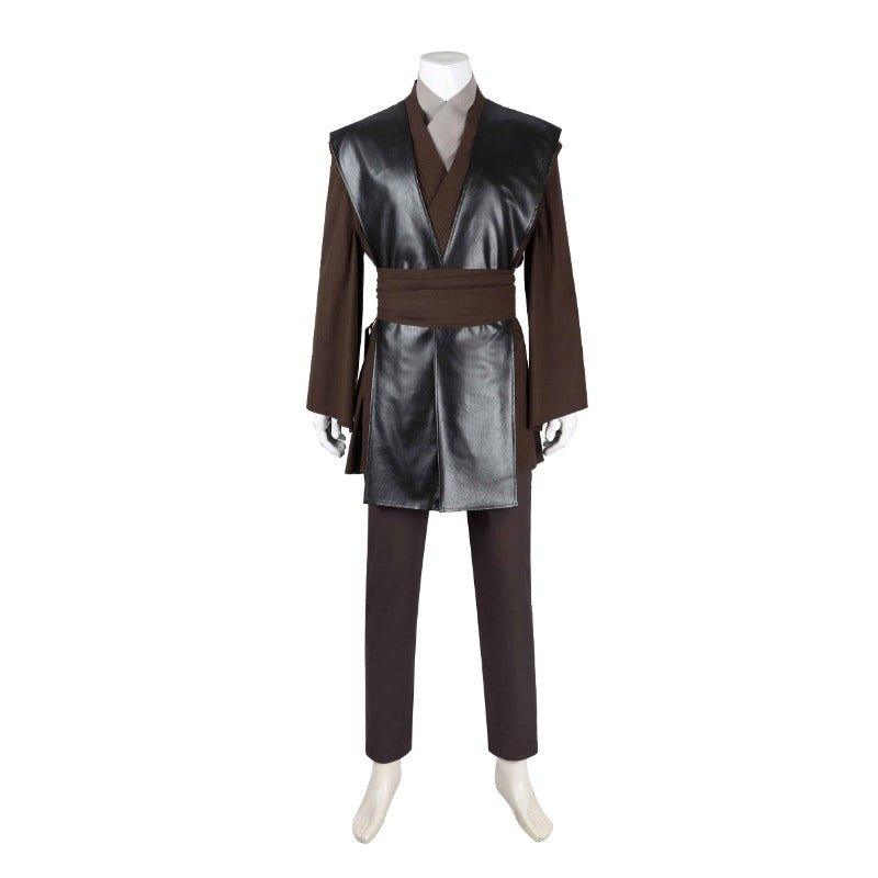 Anakin Skywalker Cosplay Costume - Darth Vader Jedi Knight Cape Halloween Outfit Custom Made - Coscosmos