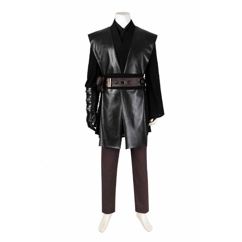 Anakin Skywalker Jedi Knight Cosplay Costume Full Set Halloween Party Suit - Coscosmos