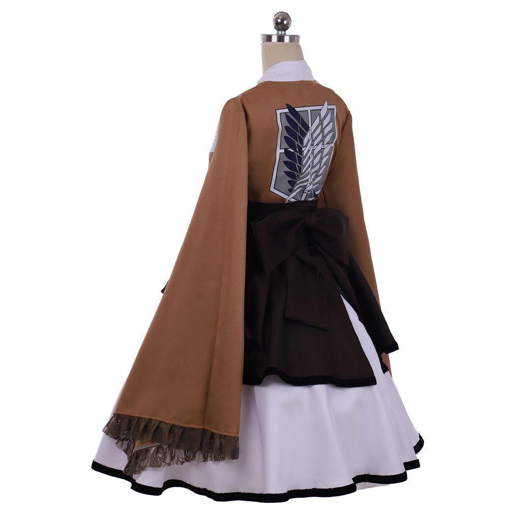 Anime Attack on Titan Mikasa Ackerman Cosplay Costume - Coscosmos