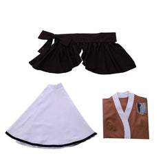 Anime Attack on Titan Mikasa Ackerman Cosplay Costume - Coscosmos