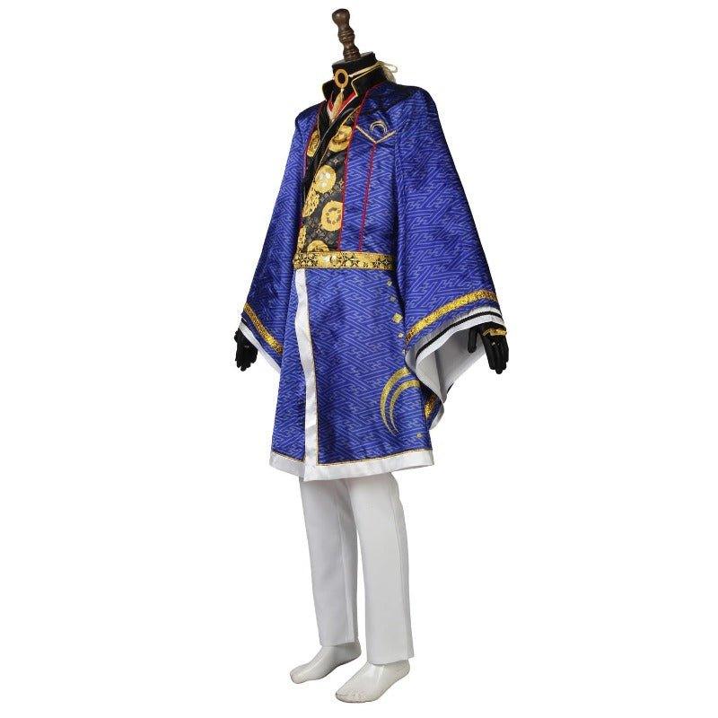 Anime Cosplay Costume: Mikazuki Munechika Outfit from Touken Ranbu Musical "Bandai" - Coscosmos