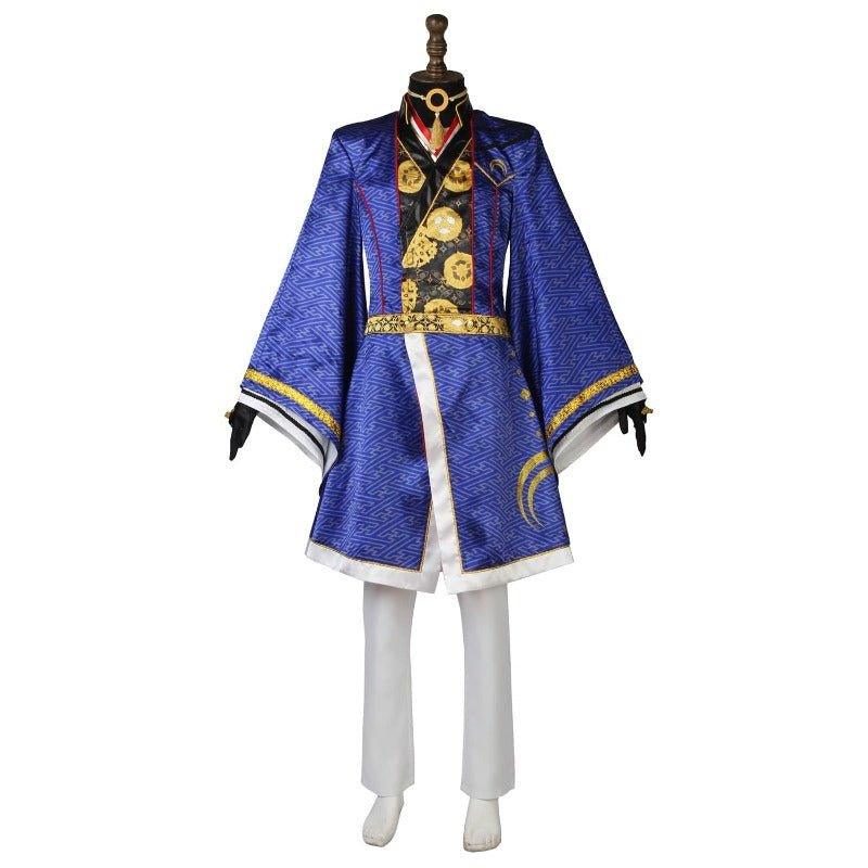 Anime Cosplay Costume: Mikazuki Munechika Outfit from Touken Ranbu Musical "Bandai" - Coscosmos