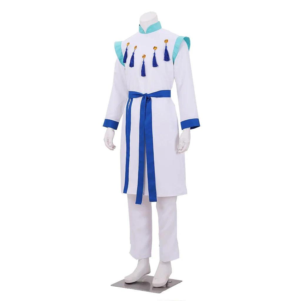 Anime Cosplay Prince Costume Men Fantasia White Priest Uniform Suit Halloween Carnival Party Comic Con Helios Disguise Outfits - Coscosmos