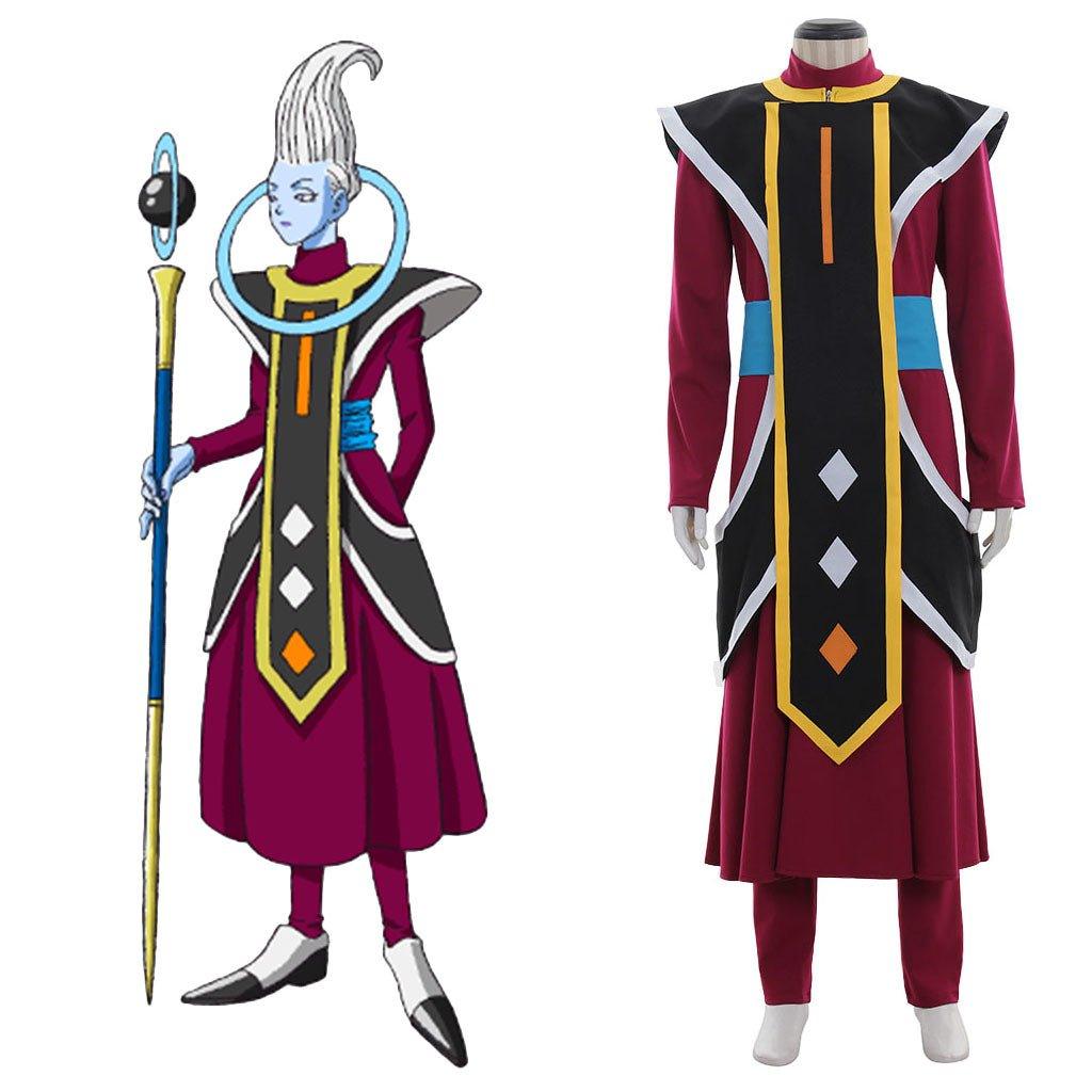 Anime Dragon Ball Super Whis Cosplay Costume - Coscosmos