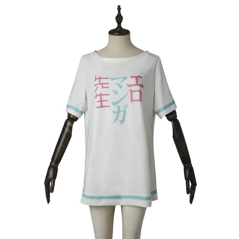 Anime Eromanga Sensei Sagiri Izumi 3D T-Shirt - Cosplay Costume Graphic Tee - Coscosmos