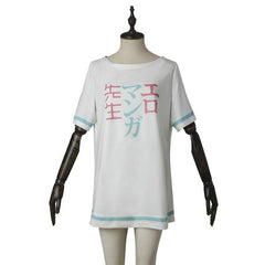 Anime Eromanga Sensei Sagiri Izumi 3D T-Shirt - Cosplay Costume Graphic Tee - Coscosmos