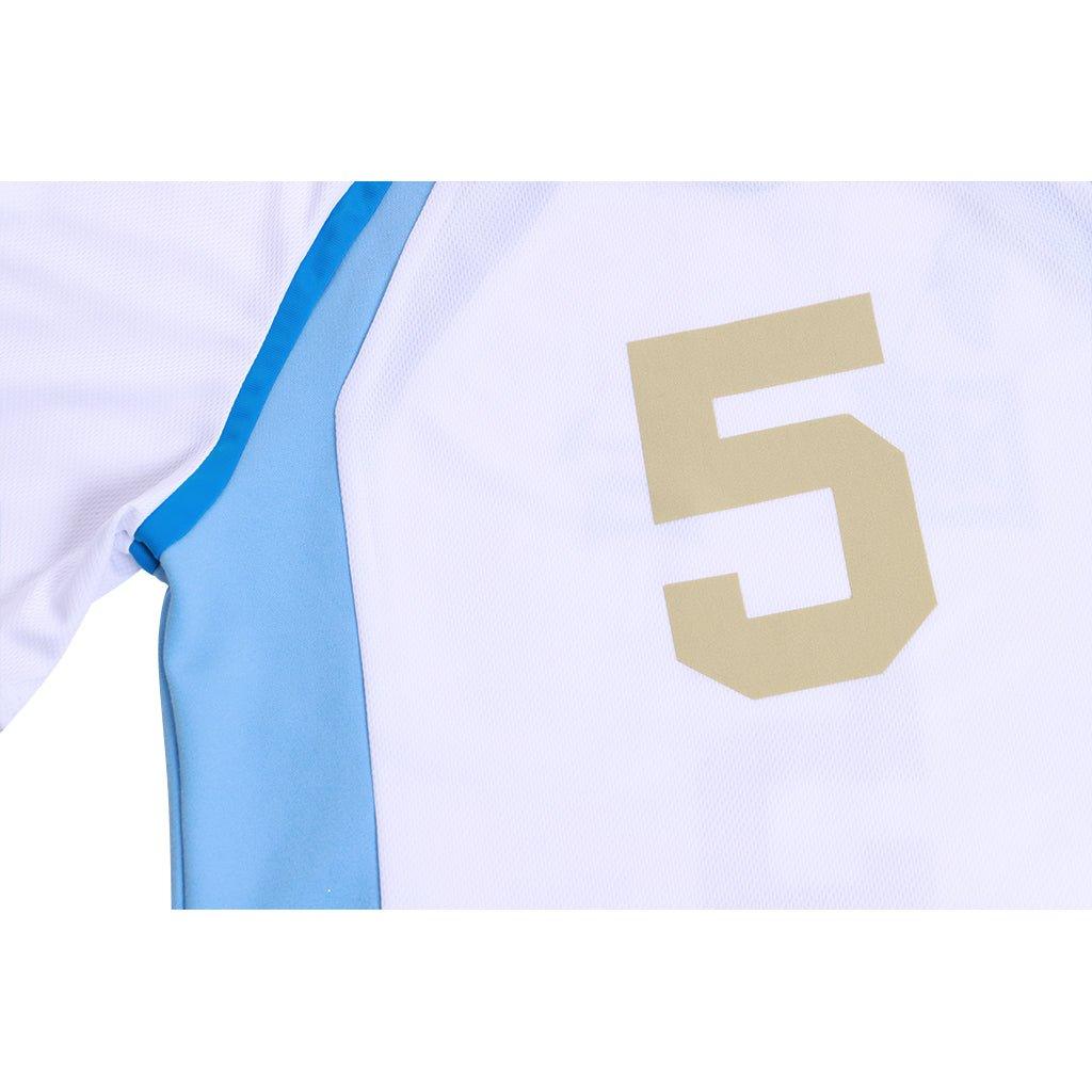 Anime Haikyuu!! Korai Hoshiumi Cosplay Volleyball Jersey Set - Coscosmos