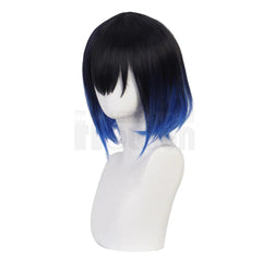 Anime Hashibira Inosuke Cosplay Wig Rose Net Synthetic Fiber Adjustable Size Heat Resistant Cap Comb Halloween Cos - Coscosmos