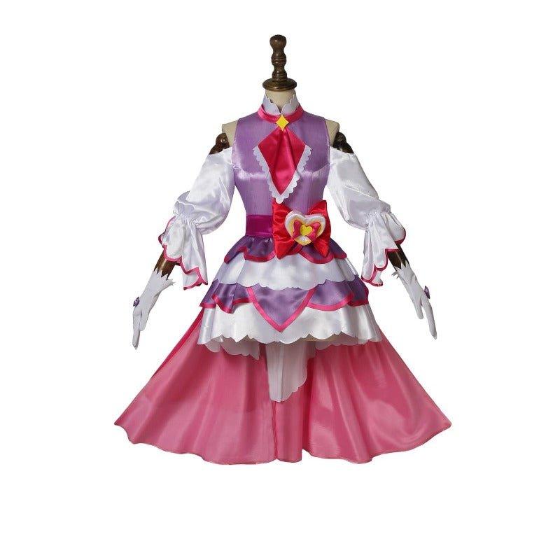 Anime Hugtto! Pretty Cure Cure Ruru Amour Cosplay Costume - Elegant Design for Fans - Coscosmos