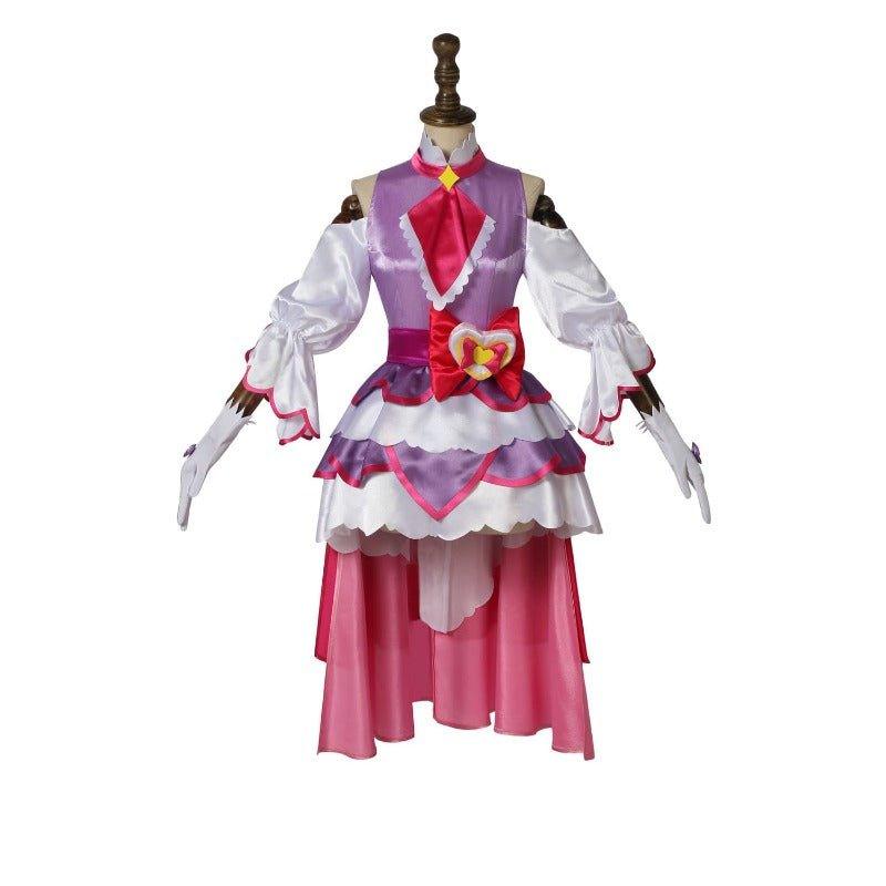 Anime Hugtto! Pretty Cure Cure Ruru Amour Cosplay Costume - Elegant Design for Fans - Coscosmos