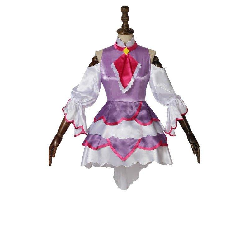 Anime Hugtto! Pretty Cure Cure Ruru Amour Cosplay Costume - Elegant Design for Fans - Coscosmos