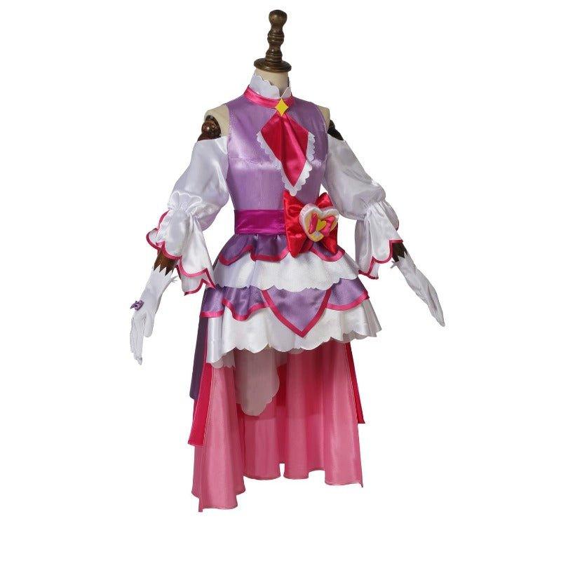 Anime Hugtto! Pretty Cure Cure Ruru Amour Cosplay Costume - Elegant Design for Fans - Coscosmos