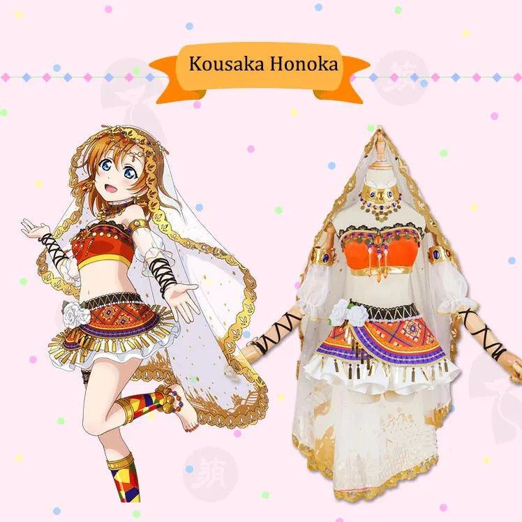 Anime Love Live All Characters Cosplay Costumes Dancers Lovelive Arousal Kousaka Honoka Minami Cosplay Costume - Coscosmos