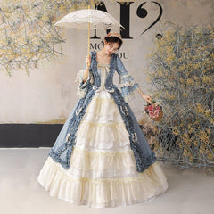 Anime Princess Lolita Gown - Enchanting Cosplay Costume for Conventions and Stage - Coscosmos