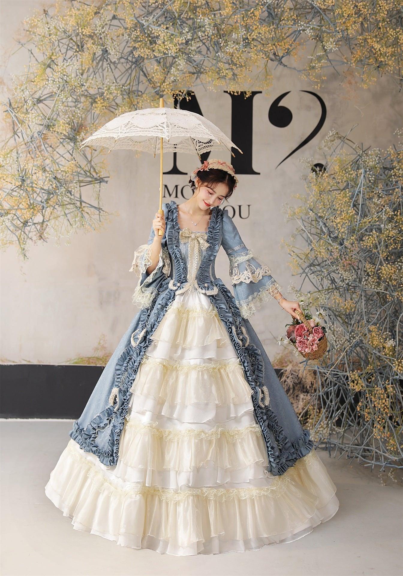 Anime Princess Lolita Gown - Enchanting Cosplay Costume for Conventions and Stage - Coscosmos