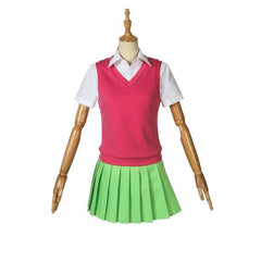 Anime Quintessential Quintuplets Cosplay Costume - Nakano Ichika/Nino/Yotsuba School Uniform Set - Coscosmos