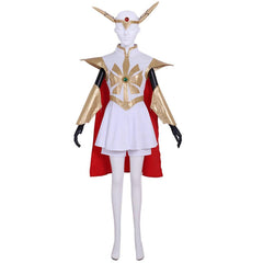 Anime She - Ra Princess of Power She Ra Cosplay Dress Costume Dress Cloak - Coscosmos