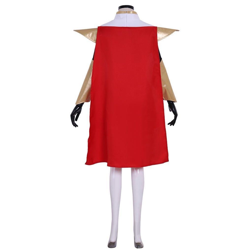 Anime She - Ra Princess of Power She Ra Cosplay Dress Costume Dress Cloak - Coscosmos