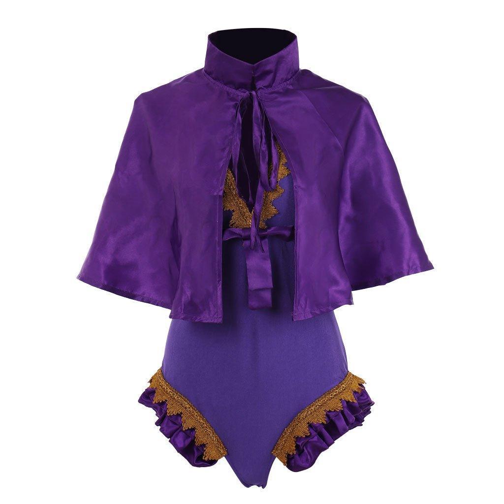 Anne Wheeler Circus Showman Costume - The Greatest Showman Zendaya Bodysuit Cape Suit Women’s Outfit - Coscosmos