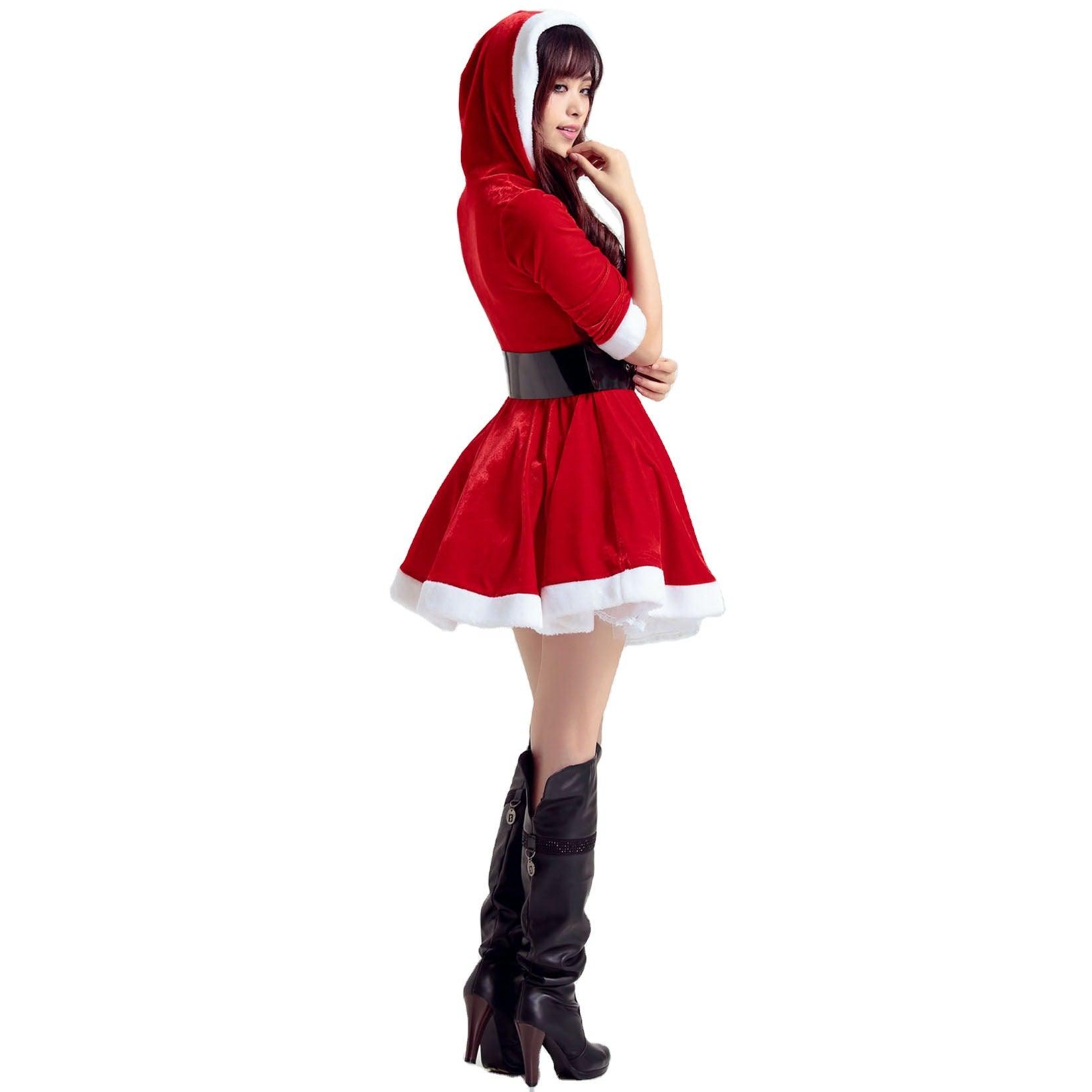 Annual dance Santa costumes, sexy female Christmas costumes, cosplay stage costumes, Christmas costumes - Coscosmos