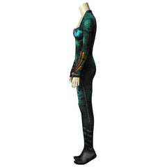 Aquaman Mera Jumpsuit Cosplay Costume for Women - Sexy Zentai Bodysuit - Coscosmos