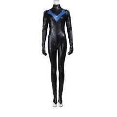 Arkham City Cosplay Costume Dick Grayson Bodysuit Halloween Carnival Outfit - Coscosmos