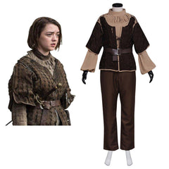 Arya Stark Cosplay Costume for Adult Women & Girls - Full Set Halloween & Carnival Outfit | Coscomos - Coscosmos