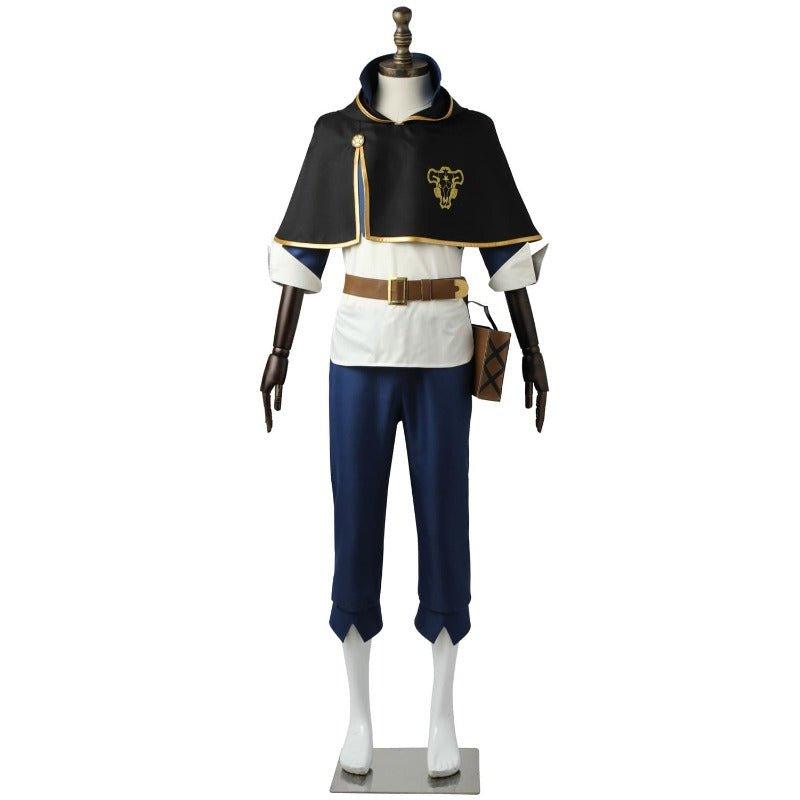 Asta Cosplay Costume Magic Knight Cloak Uniform Full Set | Black Clover Halloween Outfit - Coscosmos