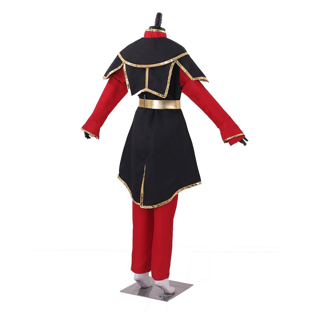 Avatar: The Last Airbender Azula Cosplay Costume – Elite Fire Nation Princess Warrior Outfit - Coscosmos