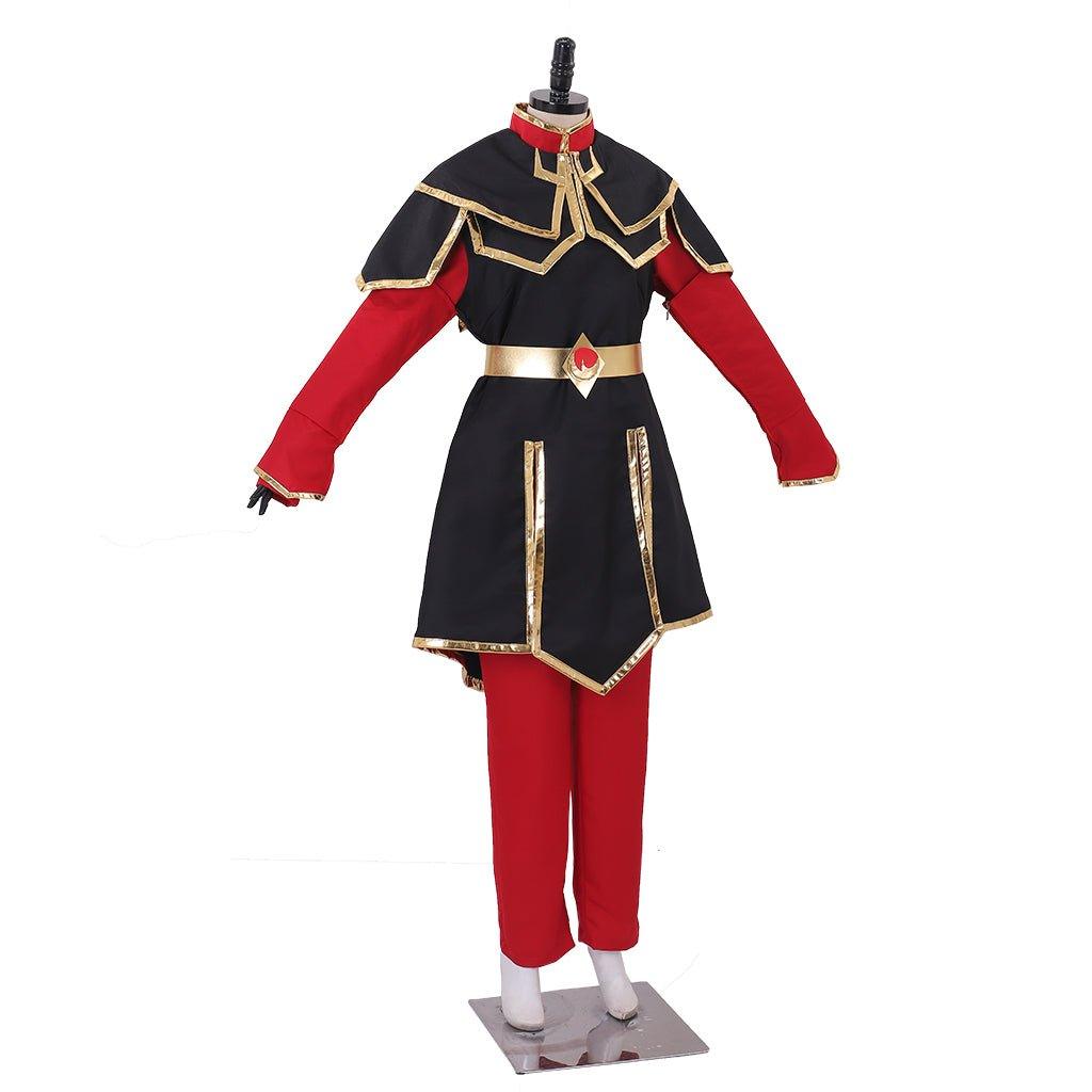 Avatar: The Last Airbender Azula Cosplay Costume – Elite Fire Nation Princess Warrior Outfit - Coscosmos