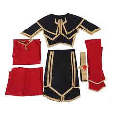 Avatar: The Last Airbender Azula Cosplay Costume – Elite Fire Nation Princess Warrior Outfit - Coscosmos