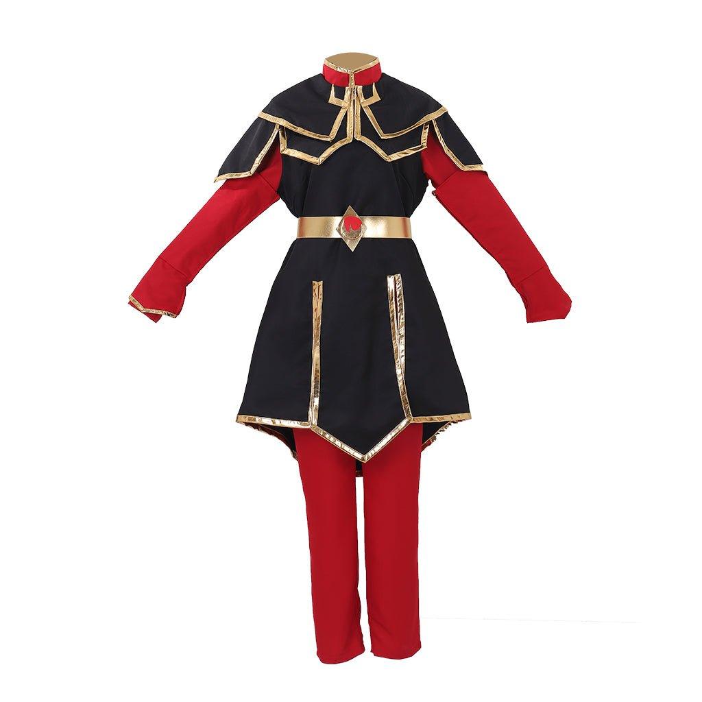 Avatar: The Last Airbender Azula Cosplay Costume – Elite Fire Nation Princess Warrior Outfit - Coscosmos