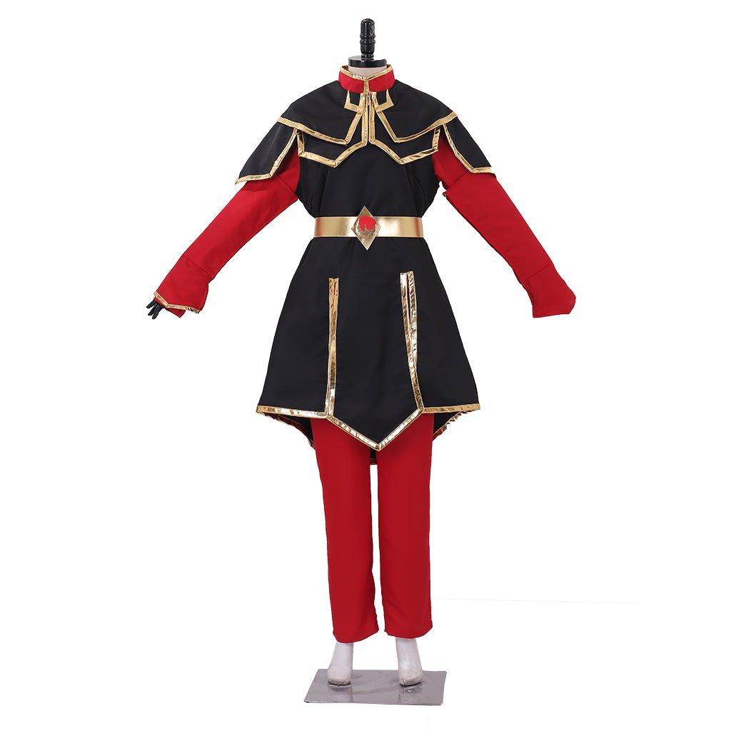 Avatar: The Last Airbender Azula Cosplay Costume – Elite Fire Nation Princess Warrior Outfit - Coscosmos