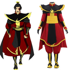 Avatar: The Last Airbender Prince Zuko Azula Cosplay Costume - Coscosmos