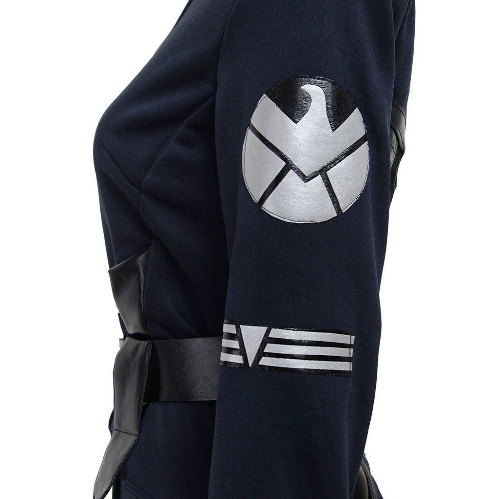 Avengers Agents of SHIELD Maria Hill Cosplay Costume - Deputy Director Uniform for Adults - Coscosmos