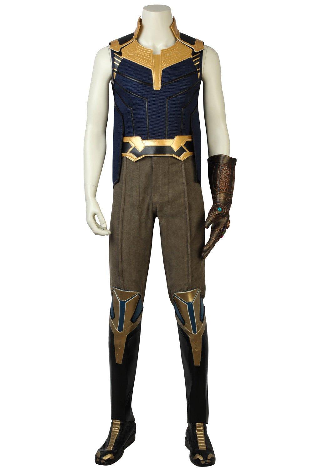 Avengers: Infinity War Thanos Cosplay Costume - Vest, Pants, Gloves Set - Coscosmos