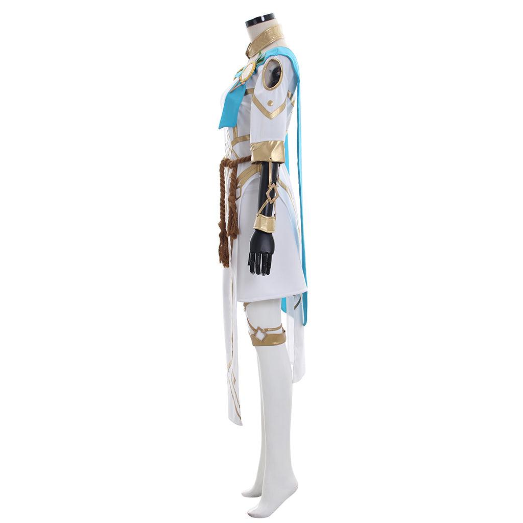 Overwatch Mercy Victory Cosplay Costume Angela Ziegler Summer Games Skin Outfit Full Set