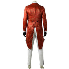 Jerome Cosplay Red Jacket & Orange Vest Suit for Halloween & Festivals