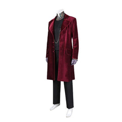 Willy Wonka Cosplay Costume for Adults - Chocolate Factory Fantasy Outfit for Halloween & Carnival Parties