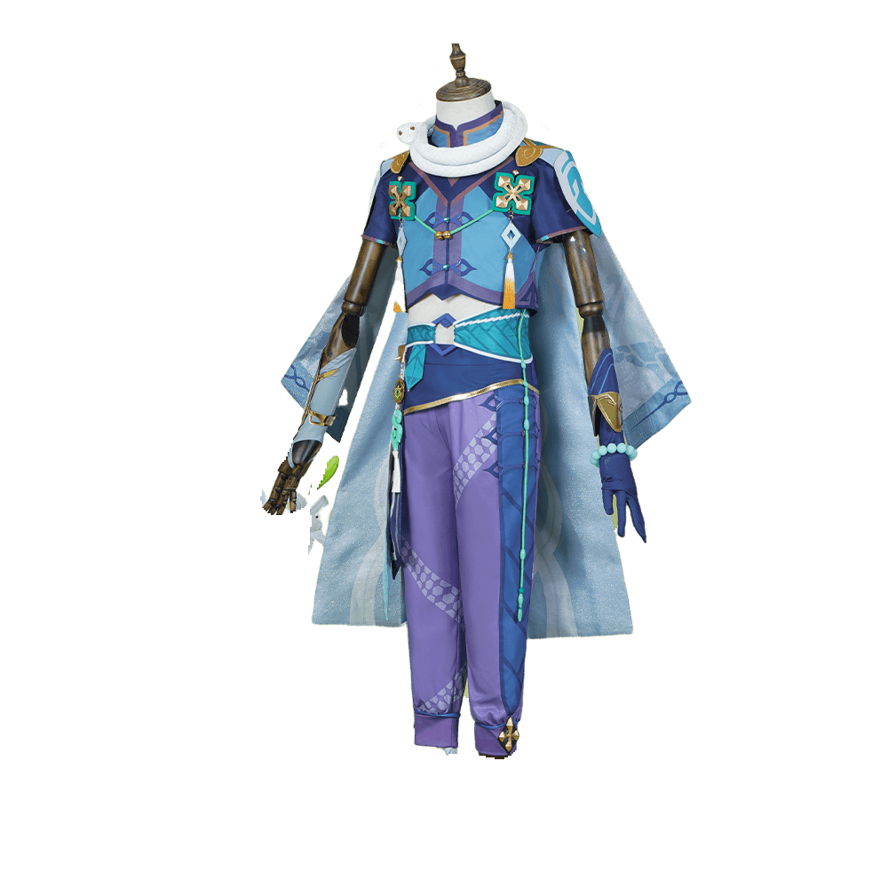 Genshin Impact Baizhu Cosplay Costume – Immersive Game-Inspired Outfit for Men