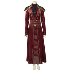 Cersei Lannister Red Dress Cosplay Costume | Custom-Made Game of Thrones Outfit